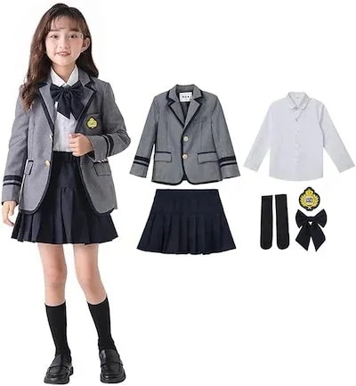 入学式 女の子 男の子 フォーマル スーツ スカート ズボン 卒業式 子供服 卒園式 スーツキッズ 紺色 小学生 ワンピース 洋服 6点セット