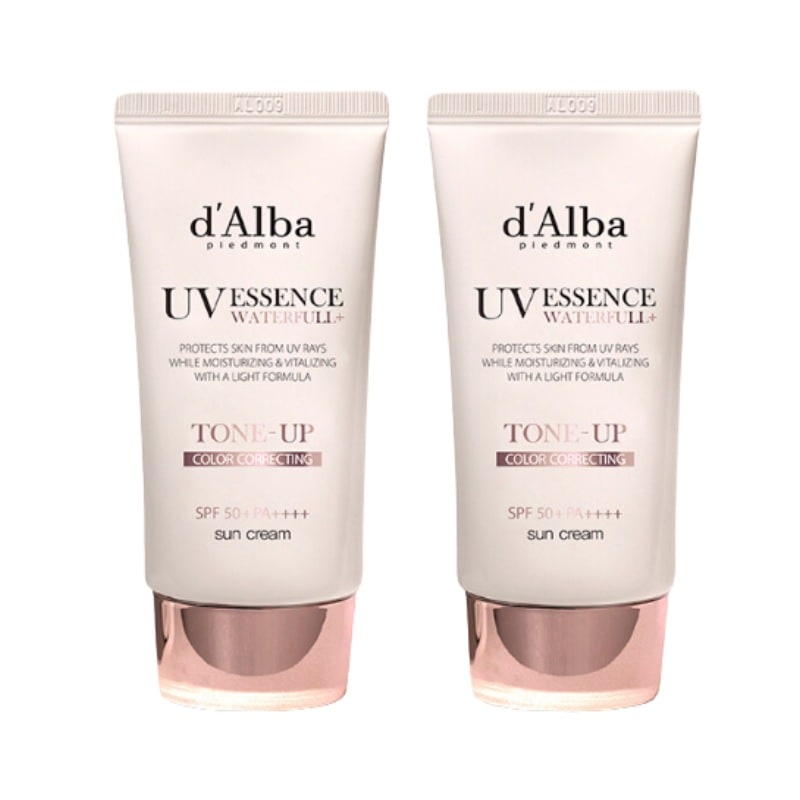 dAlba ウォーターフルトーンアップ 日焼け止め 50ml x2 / dAlbaWaterful Tone-up Sun cream 50ml 1+1