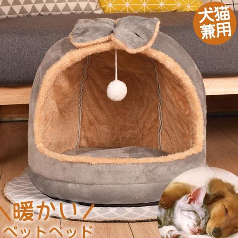 寝袋 ドーム型 ペット ベッド ペットベッド 犬用ベッド 暖かい 犬 ペッ用ト品 ペットクッション ドッグベット ハウス いぬ 猫ベッド ふわふわ 猫