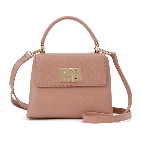 フルラ ハンドバッグ ピンク WB00109 ARE000 3378S 1927 MINI TOP HANDLE TULLE 並行輸入品