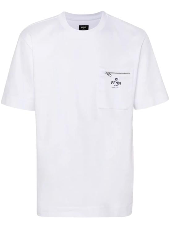 FENDI Men Tops FY0936 ARYR F0QA0 BIANCO
