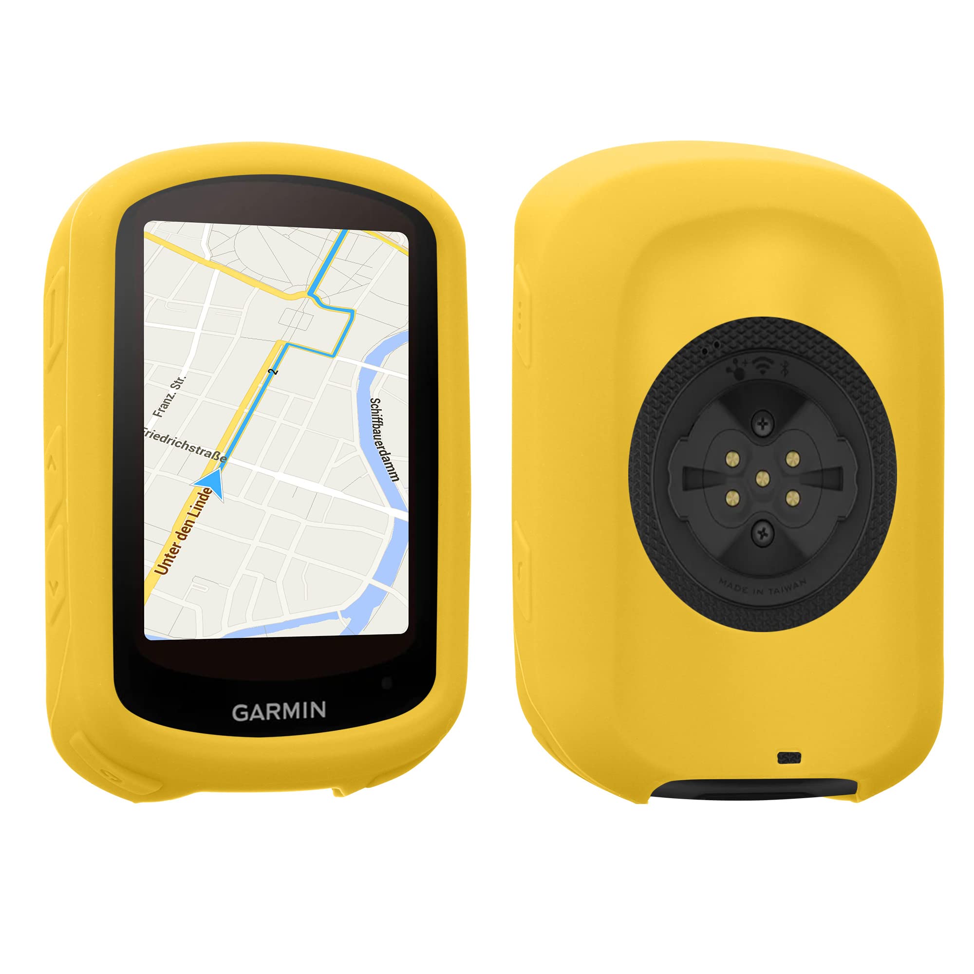 kwmobile Garmin Edge 840 / Edge 540対応 ケース - シリコン GPS サイクルコンピュータ カバー - 自転車 ナビ 保護ケース