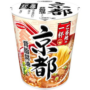 エースコック ご当地の一杯 京都 背脂醤油ラーメン 62g ×12個