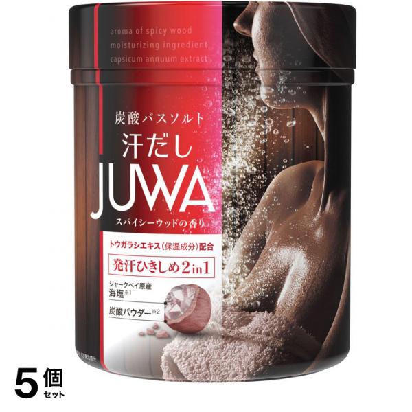 汗だし JUWA スパイシーウッドの香り 500g 5個セット