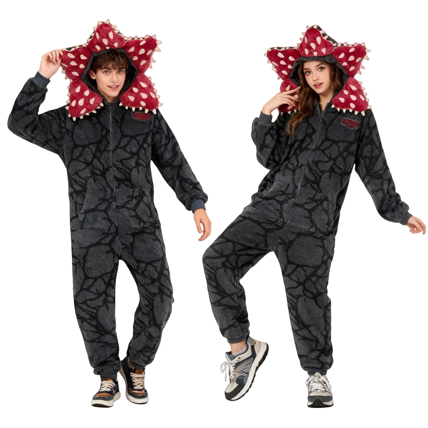 ストレンジャーシングス 服 デモゴルゴン 着ぐるみパジャマ コスプレ衣装 コスチューム ストレンジャーシングス グッズ パジャマ ルームウェア 厚手ルームウェア もこもこ ユニセックス 男女兼用 4,943円