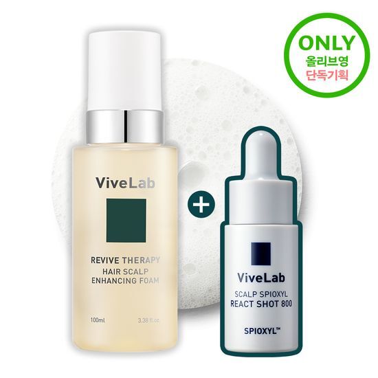 バイブラップ リバイブ ヘア スカルプ エンハンシングフォーム 100ml 企画 (+スピオキシル リアクトショット 800 8ml 贈呈)