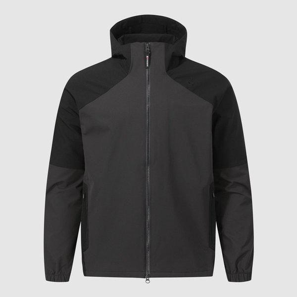 男性ルーズフィットトレーニングジャケット BLK / QQ321EJK93