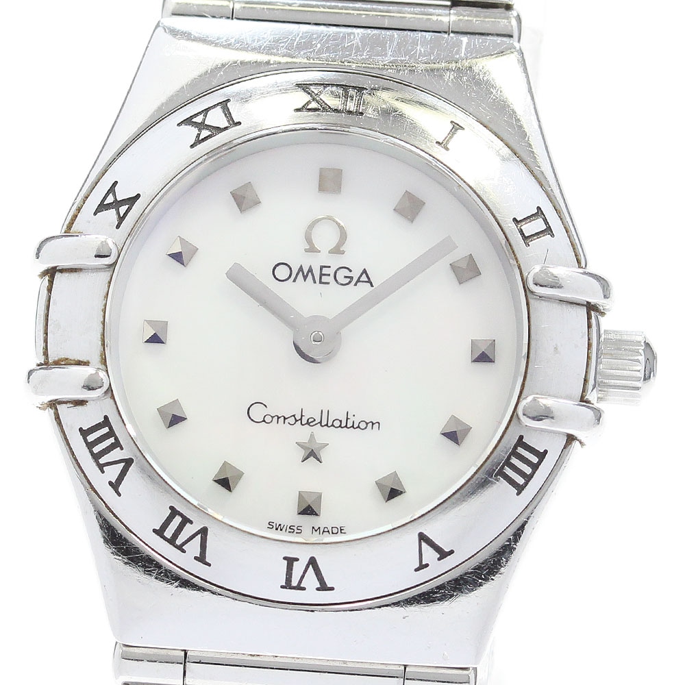 オメガ OMEGA 1561.71 コンステレーション ミニ マイチョイス クォーツ レディース _863693【中古】