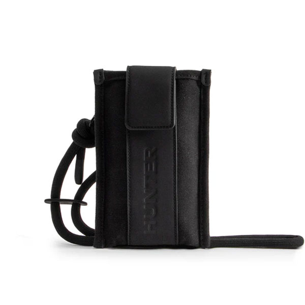 ハンター HUNTER リファインド スティッチ キャンバス フォンポーチ ショルダーバッグ UBX3712CAA-BLK