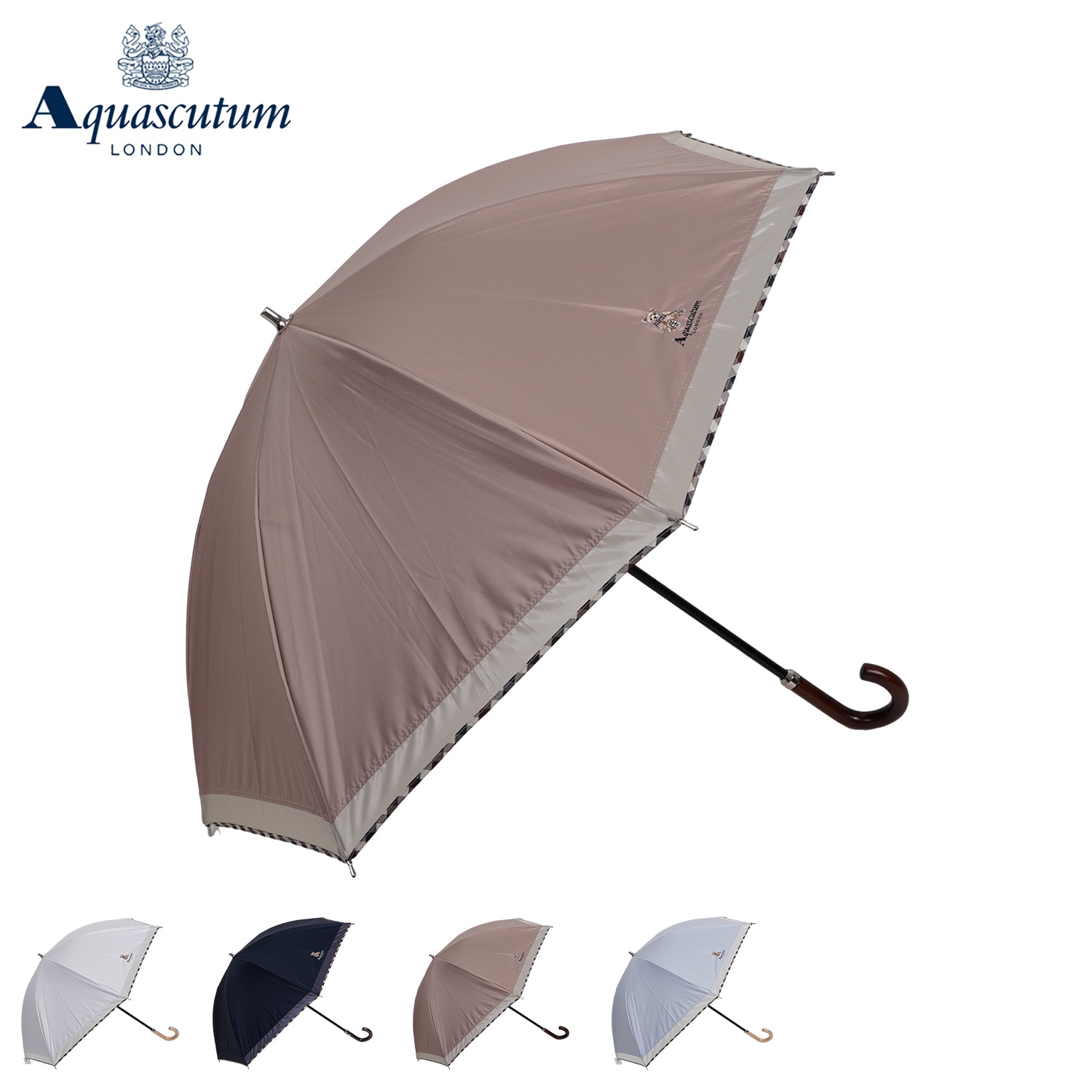 日傘 長傘 軽量 晴雨兼用 レディース 50cm 一級遮光 遮熱 UVカット 紫外線対策 1AQ 23067