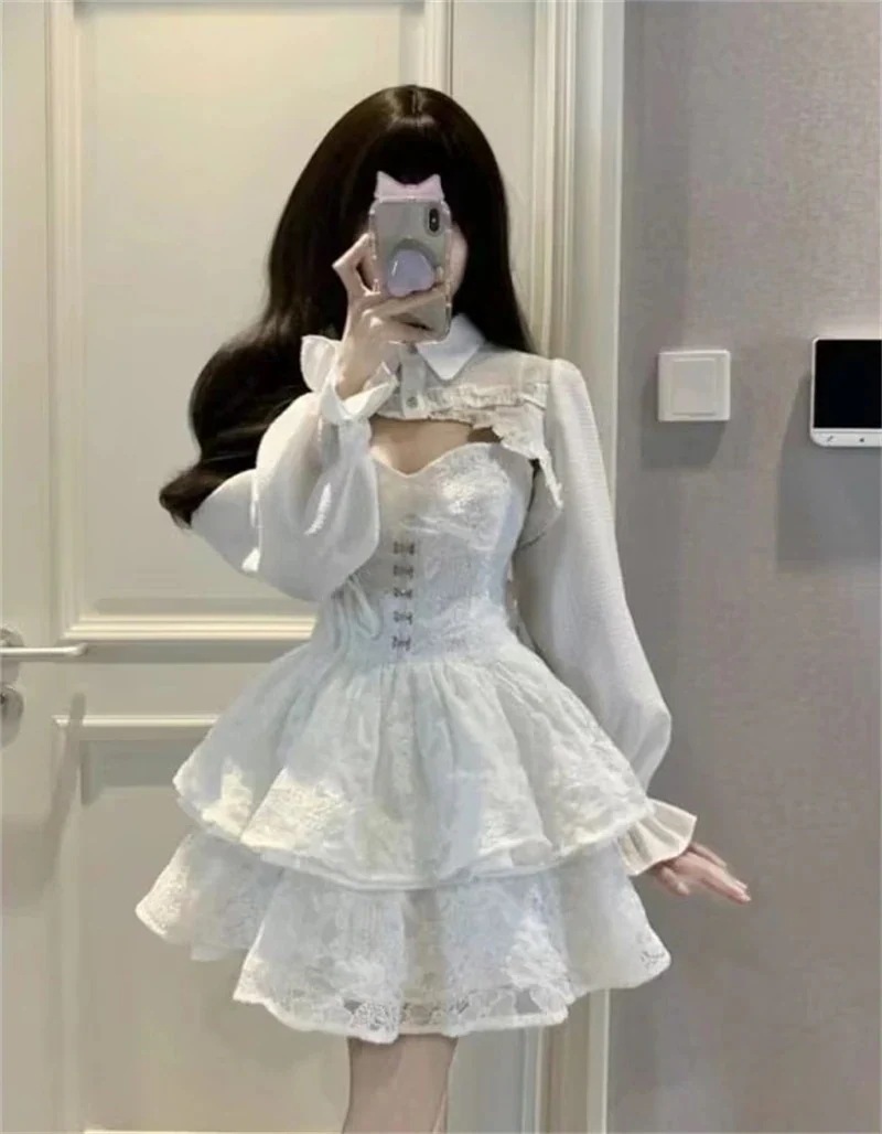ドレス ロリータ 姫系 ワンピース 美少女 可愛い 衣装 ファッション 二次元 レア
