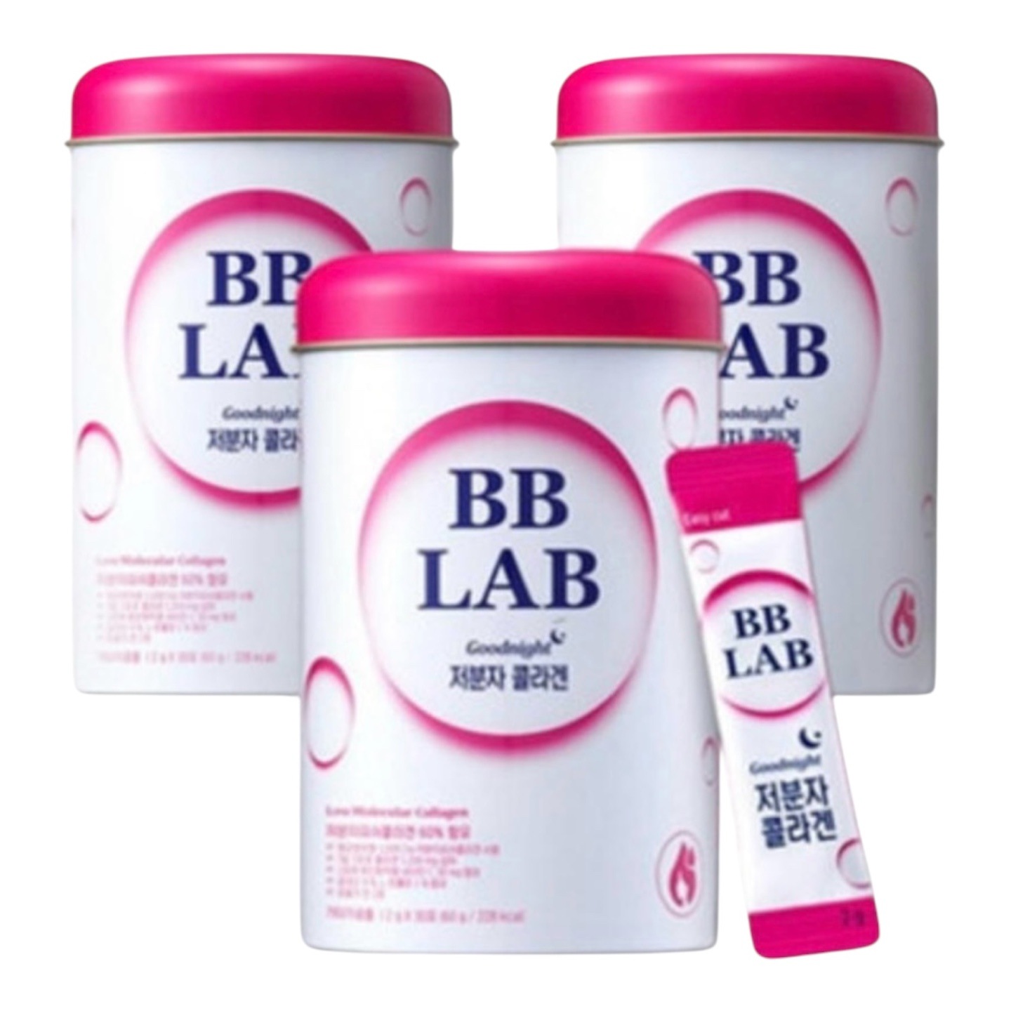 BBLAB ミックスベリー 低分子量 コラーゲン 3通(3ヶ月分) (1+1+1) 60g (2gx30包) 韓国スキンケア ホワイトニング サプリメント