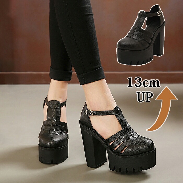 グルカサンダル サンダル サマーブーツ スポサン 身長アップ 夏ブーツ ストラップ 厚底サンダル ハイヒールサンダル ブーツサンダル オフィスサンダル オープントゥ コンサート 美脚 シューズ 4,689円