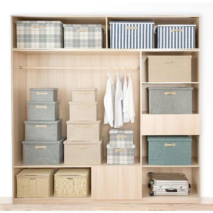 収納ケース 折りたたみ 収納ボックス かご シンプル ハンドル付き 積み重ね 折り畳み式 大型 子供服 押し入れ収納 衣類収納 衣装ケース 収納ケース 収納 衣替え 衣類ケース 大容量 収納棚 整理棚