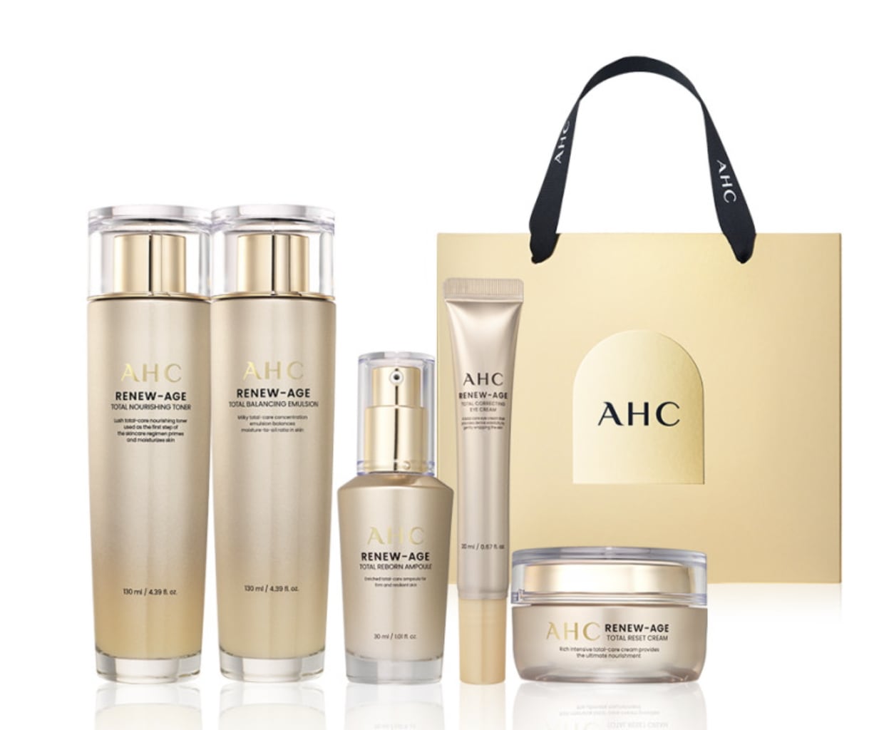 【アイクリーム20mlプレゼント】ギフト/30代 / 40代/スキンケアセット4点セット（トナー＋エマルジョン＋アンプル＋クリーム）/エイジングケア/乾燥肌 スキンケア/