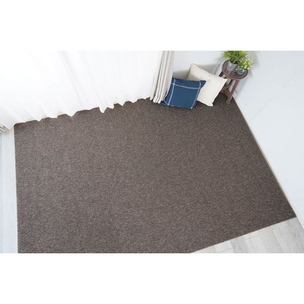 スミノエ 13278991 ピースカーペット ホームシェル 江戸間3帖 ブラウン メーカー直送