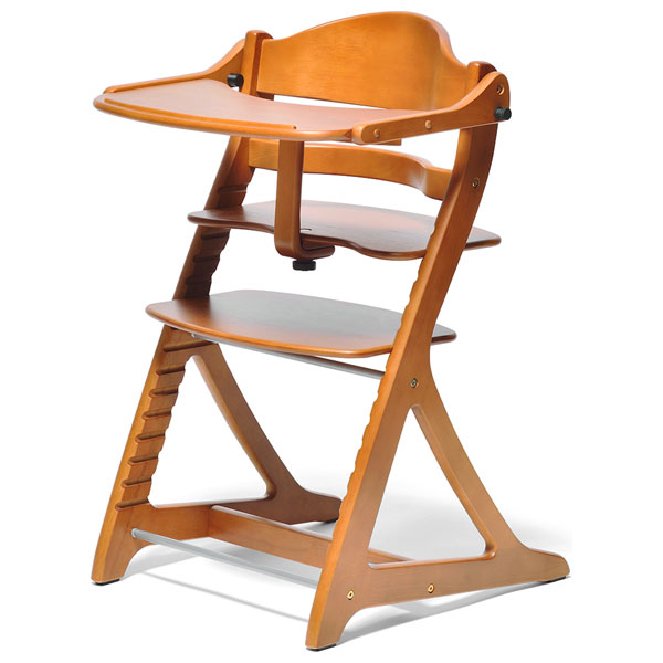 大和屋 すくすくチェア プラス テーブル付 [ライトブラウン] 価格比較  