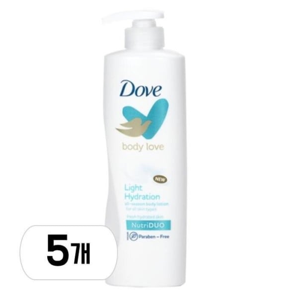 ドブ ボディラブ ローション ライト ハイドレーション 400ml 5個