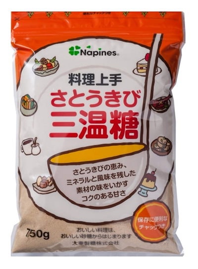 他サイト： クローバー印 大東製糖 料理上手さとうきび三温糖 750gの商品画像
