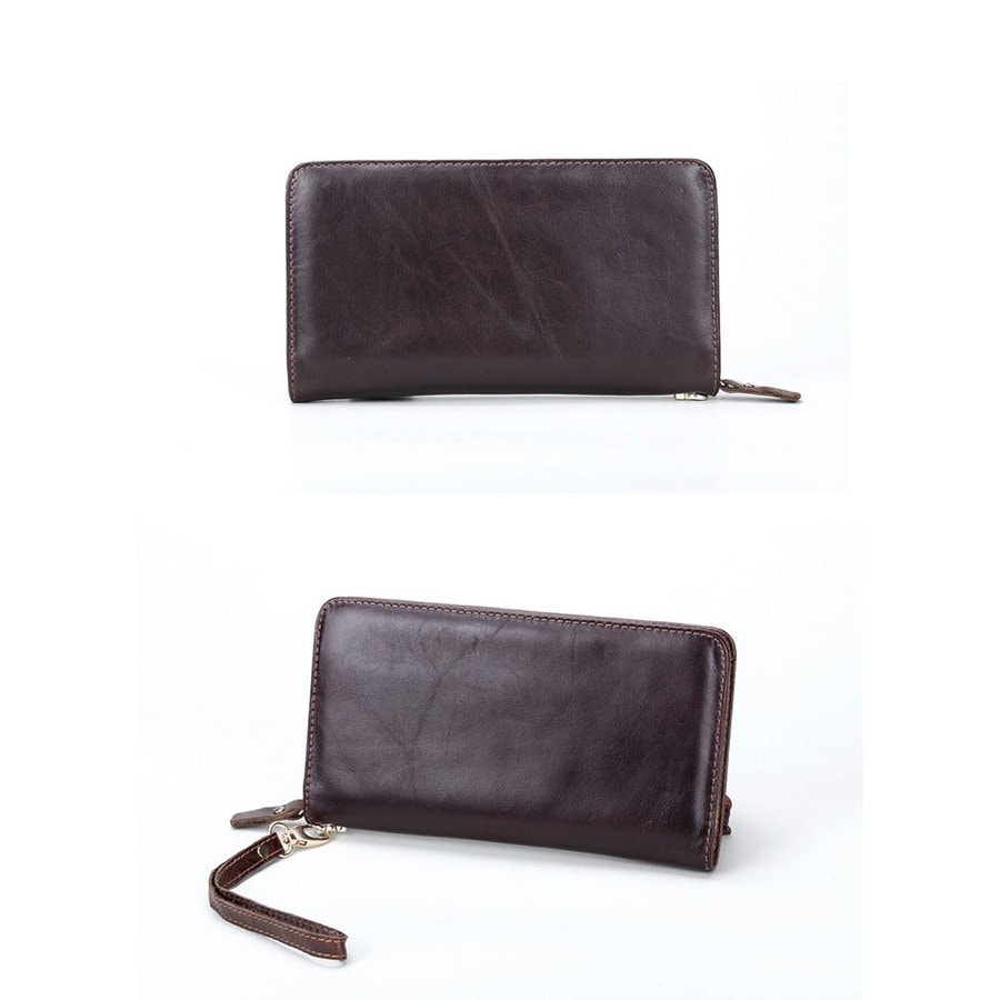 財布 メンズ クラッチバッグ 長財布 オックスフォード カジュアル 軽量 紙幣入れ カード入れ ギフト ビジネス アコーディオン プレゼント ファスナー式 大容量