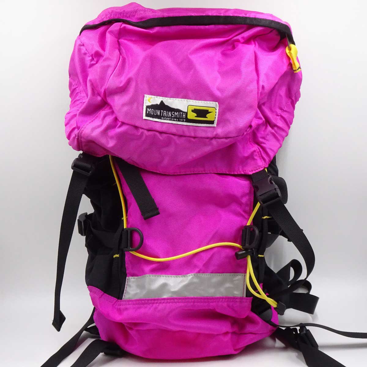 【中古】マウンテンスミス バックパック ザック リュック ピンク MOUNTAIN SMITH 登山 アウトドア レインカバー付き