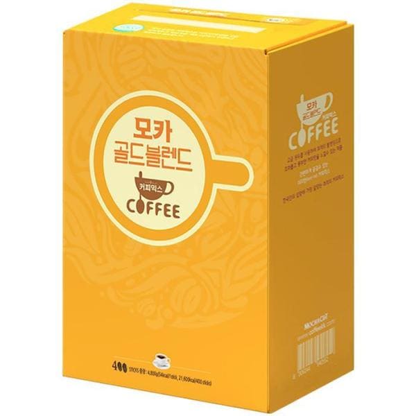 モカシーアンドティー モカ ゴールドブレンド コーヒーミックス 400T x 2個