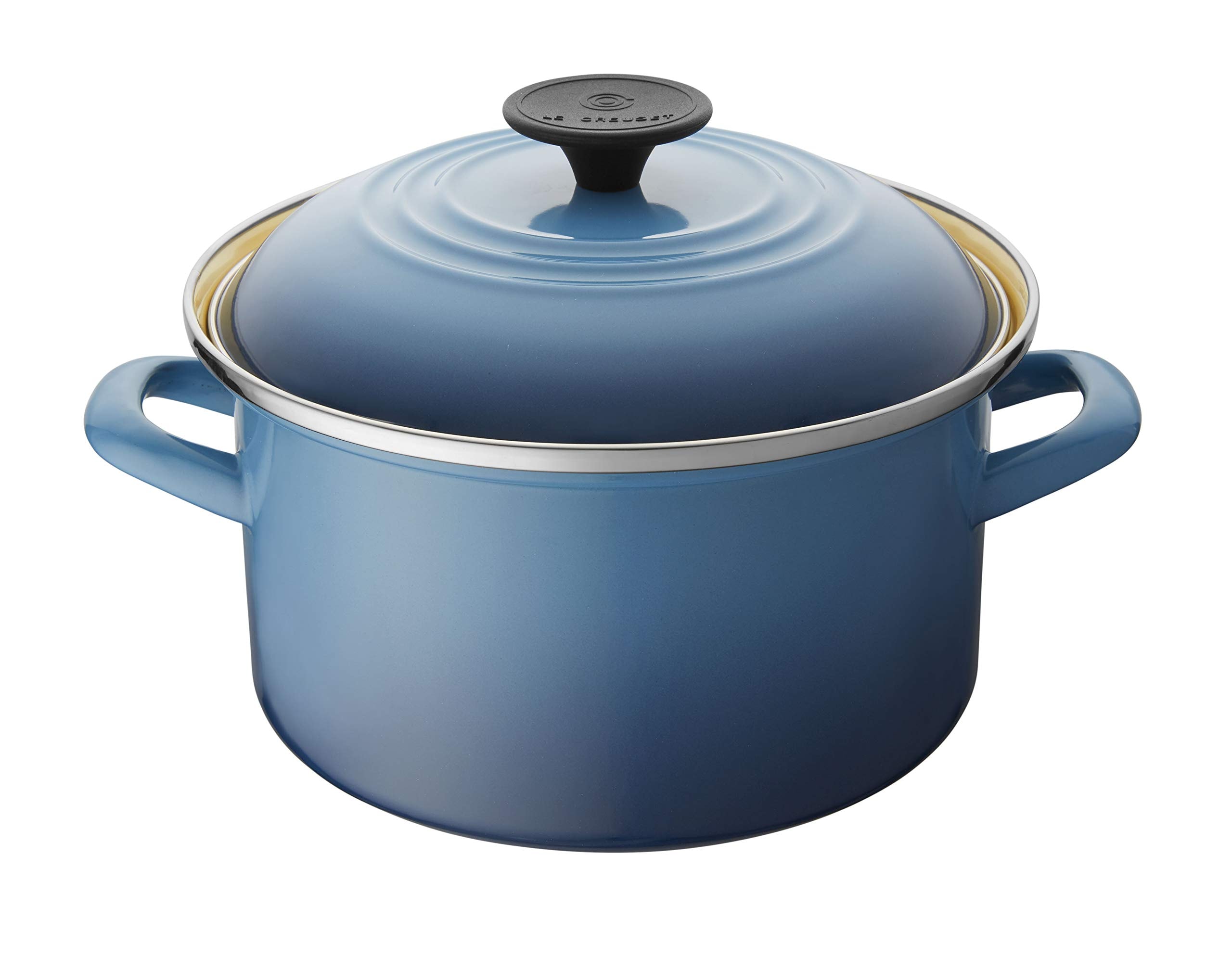 ルクルーゼ(Le Creuset) ホーロー 鍋 EOS キャセロール 20 cm マリンブルー ガス IH 対応 【日本正規販売品】