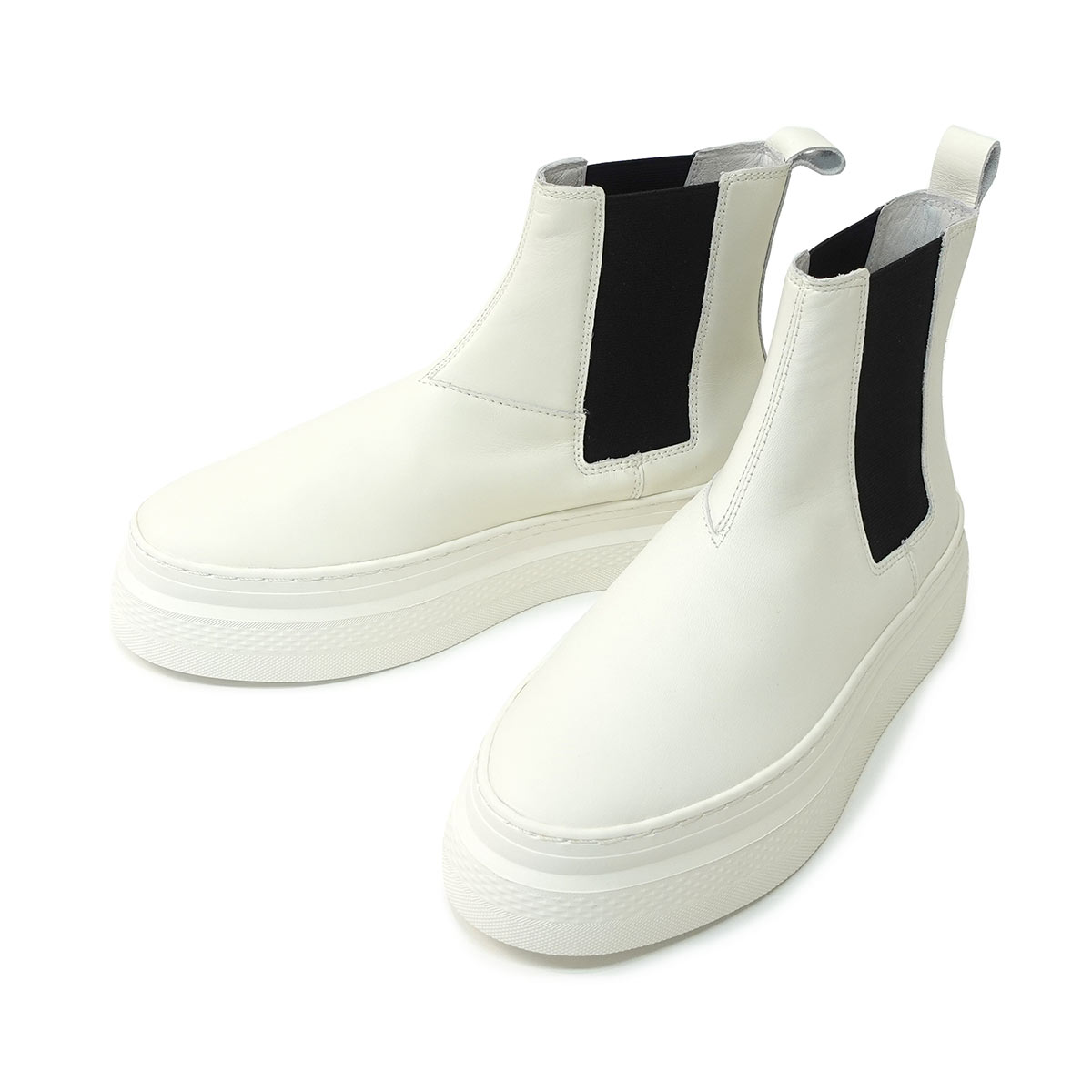ブーツ メンズ レディース オールスター クップ バトー サイドゴア オフホワイト 白 ALL STAR COUPE BATEAU SIDEGORE 厚底