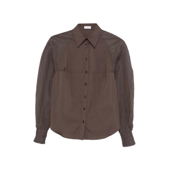 BRUNELLO CUCINELLI Women Shirts M0091MO516 C8589 BROWN