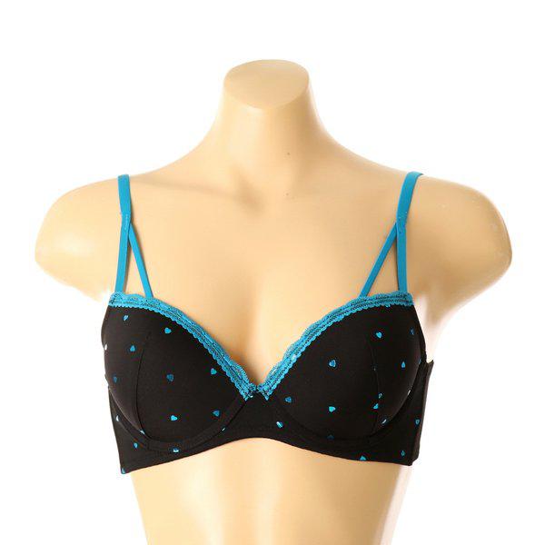 ソルブトゥインクルハートホイルナ염かわいい女性ブラSBRD593D