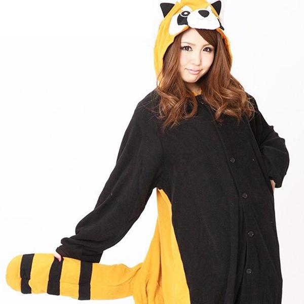着ぐるみ レッサーパンダ フリース 大人用 ハロウィン衣装 仮装