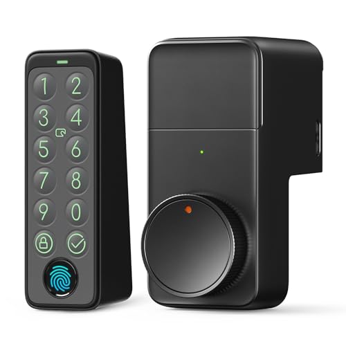 SwitchBot スマートロック プロ 指紋認証パッド 暗証番号 - スイッチボット 鍵 スマートキー オートロック ドアロック 玄関 スマートホーム Alexa Google Home SiriにLED電球