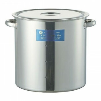 遠藤商事　SA18-8　寸胴鍋（目盛付）　39cm　AZV11039