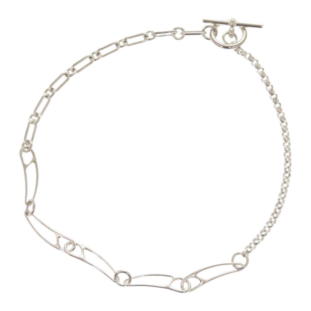 美品 シェーヌダンクル パンク ネックレス シルバー925 シルバー 1529【中古】 レディース