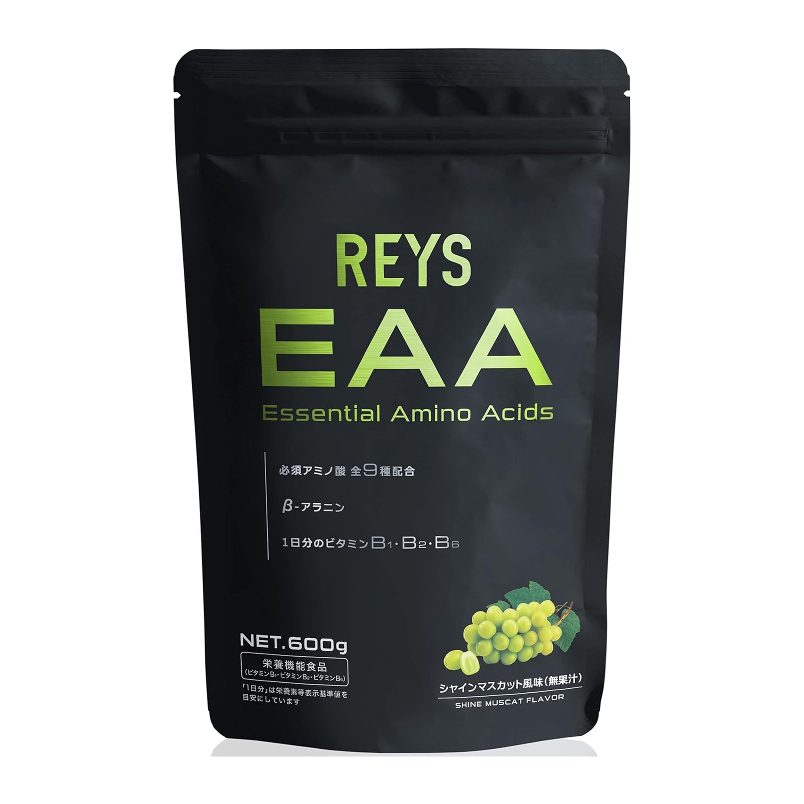REY S EAA 600g シャインマスカット風味 賞味期限2027.05 栄養機能食品 粉末
