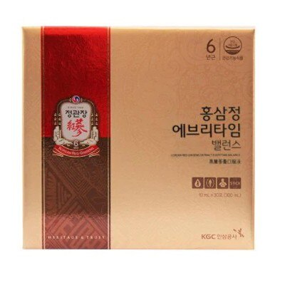 紅参精エブリタイムバランス 10mlx30包