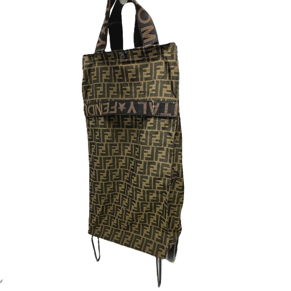 キャリーバッグ ズッカ 2輪 キャリーバック バック キャラリー キャンバス ブラウン