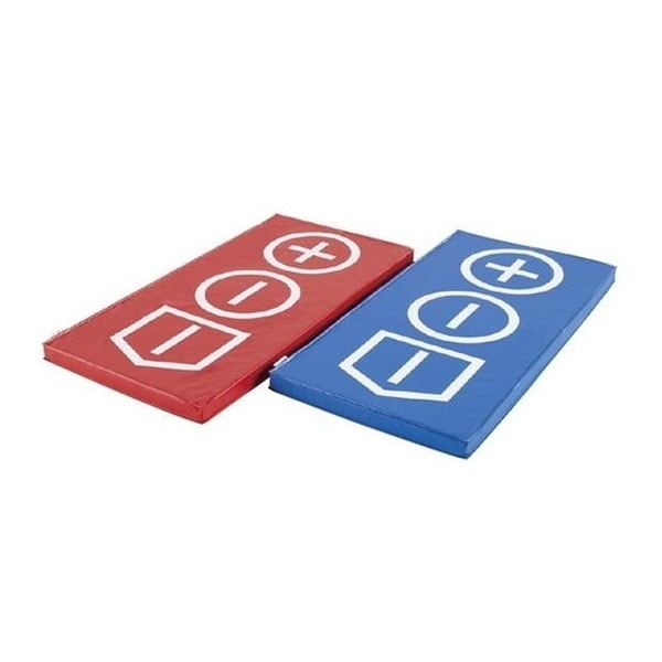 エバニュー EKM455 100 ミニマルチマットTP投 赤 【法人限定】 メーカー直送