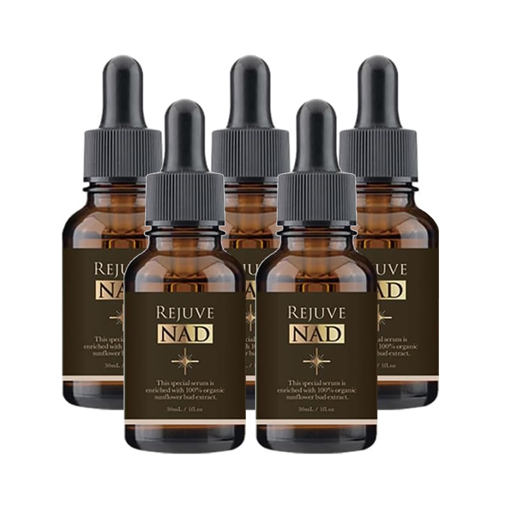 リジュヴ美容液30ｍｌ　5個　リジュヴNAD+ バーサタイル アクティブビューティーセラム　美容液　日本初! 若返り遺伝子を活性して時間を遡って若返る最先端美容液