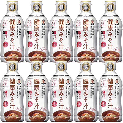 液みそ 健康みそ汁 430g ×10個