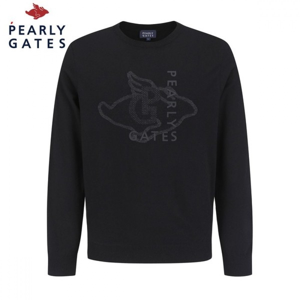 (パリゲイツ) メンズバーニーロゴロングスリーブニット