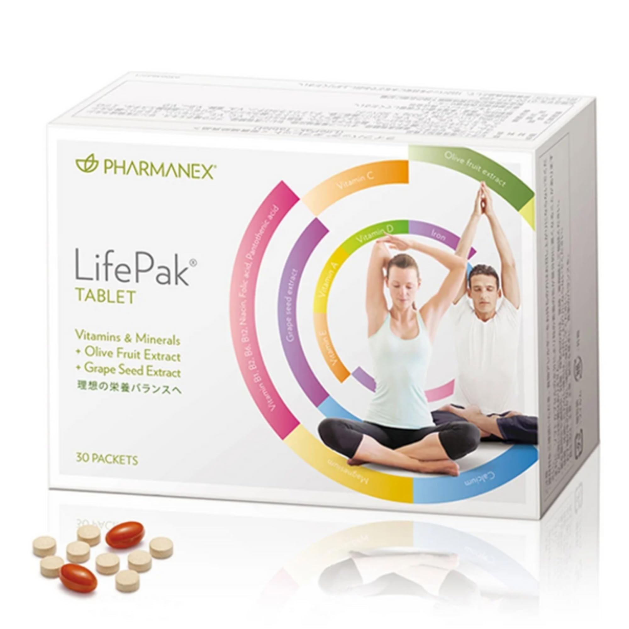 ニュースキン NU SKIN ライフパック タブレット 03003627