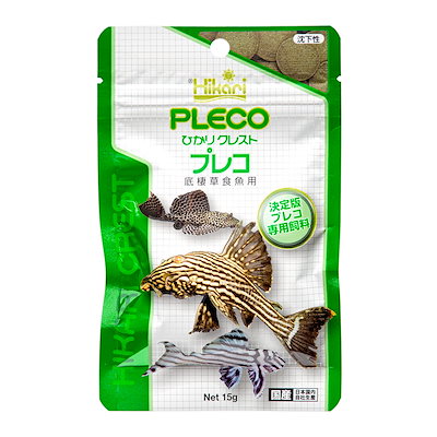 他サイト： ひかりクレスト　プレコ　１５ｇ　えさ　お一人様５０点限り　ＣＲＣ10―41―40―00―00の商品画像