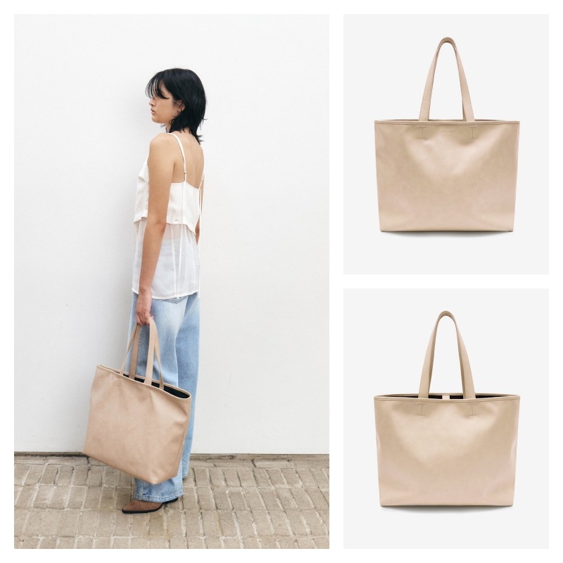 【INSILENCE】 BIG TOTE BACK : BEIGE