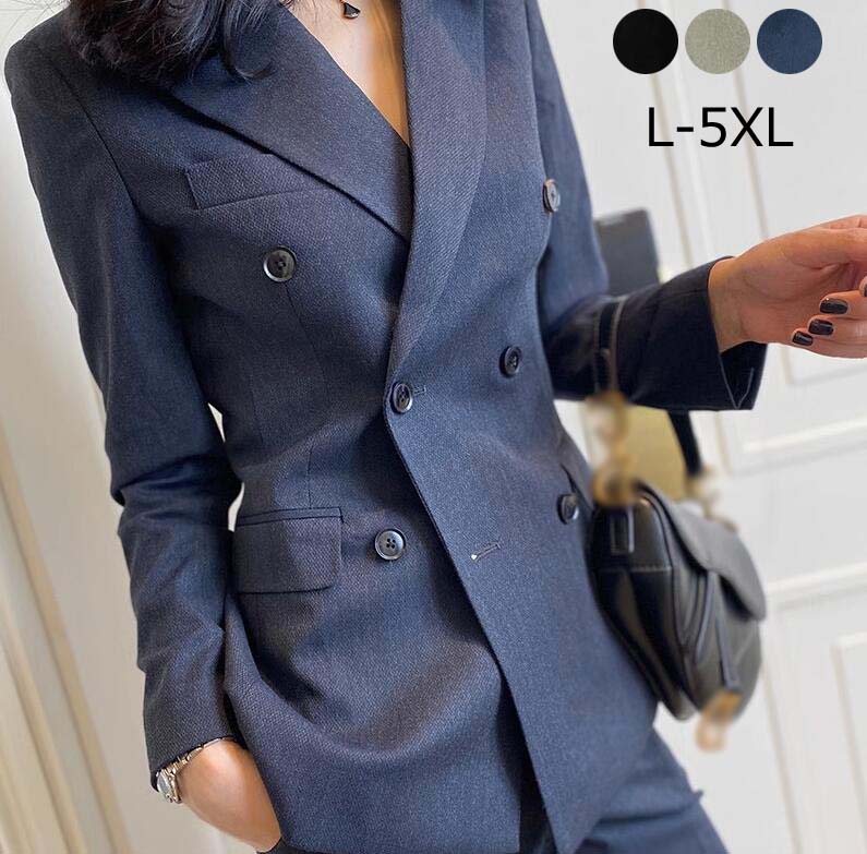 ビジネススーツ 女性用 スーツセット パンツスーツ 面接 オフィス OL 大きいサイズ リクルートスーツ きれいめ 就活 就職活動 レディーススーツ 細身 セットアップ 可愛い フォーマルスーツ 入学