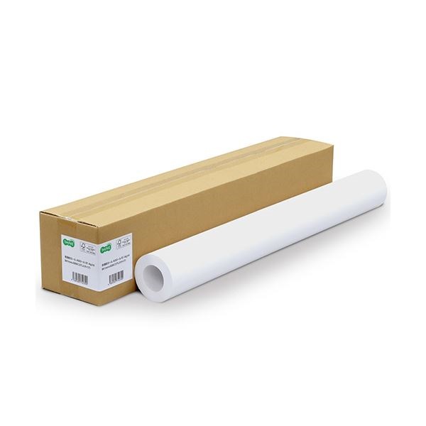 （まとめ） TANOSEE普通紙ロール（コアレスタイプ） A0ロール 841mm60m 81.4g 1本 5セット 18,440円