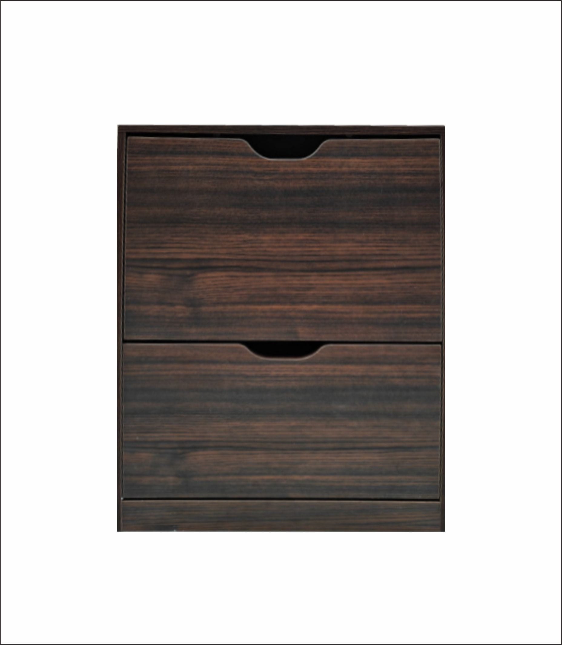 【国内出荷】【新品】下駄箱 2段 2層 シューズラック 玄関収納 ひとり暮らし スリムタイプ 靴収納 ラック 靴収納棚 安定1