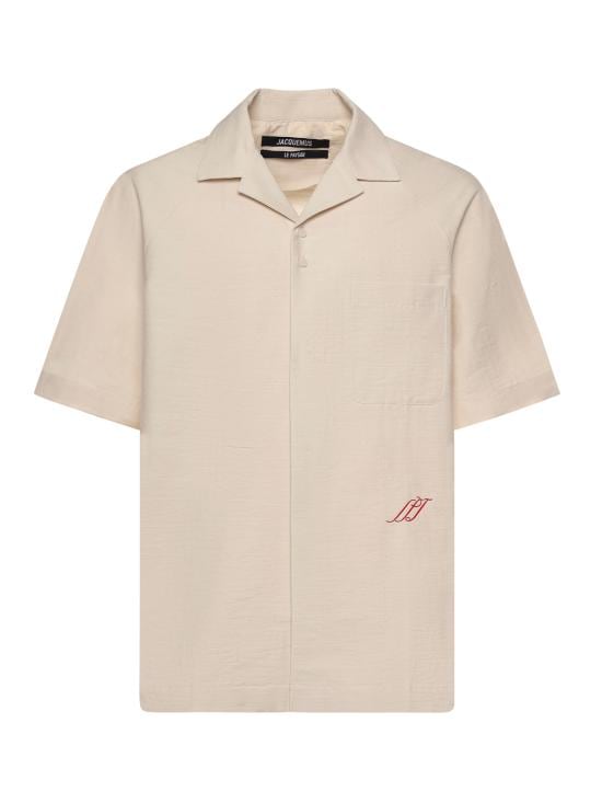 JACQUEMUS Men Shirts SHM00573AW00731 110 Off white