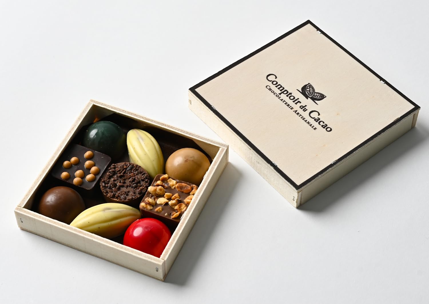 コントワール・デュ・カカオ チョコレート アソートボックス 9個入 限定セット フランスの職人がつくるチョコレートの詰め合わせ