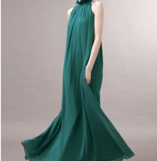 ワンピース ドレス フレア ミモレ ロング ノースリーブ ハイネック レース フリル 透け感 シフォン ベルト 薄手 エレガント 上品 シンプル 大人可愛い かわいい 春 夏 デート お出かけ 4,724円